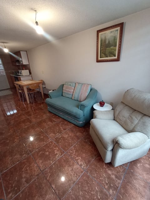 Private house, industrial area