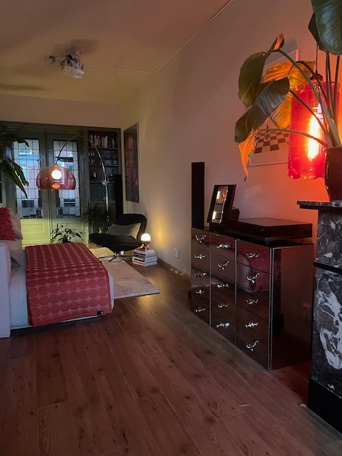 Popular Airbnb listing: Vintage modern, spacious apartment. Amazing view! in Delfshaven