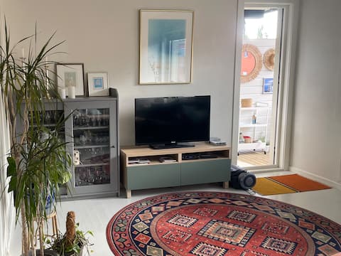 Popular Airbnb listing: Bright and peaceful 3 room apartment in the city center. in Hamar