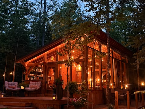 Magical Lakefront Cabin on 5 Acres-25 Mi to Acadia