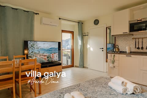 Lakeview studio with patio. Villa Galya @GardaDoma