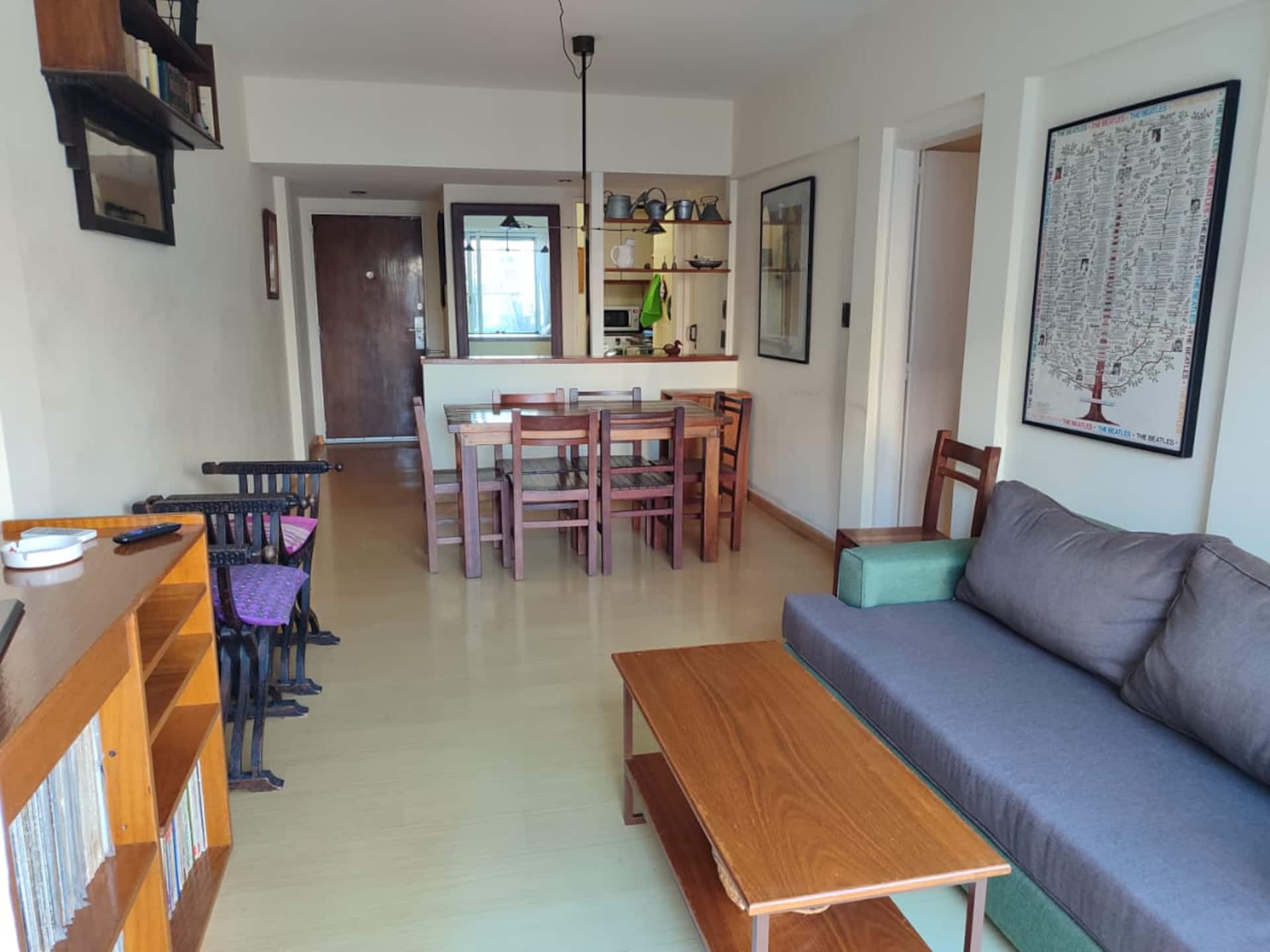 Departamento de 3 ambientes con terraza en Belgrano