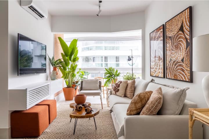 Apartamento Pé Na Areia- Riviera - Bertioga