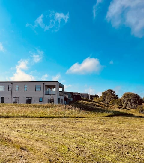 Exclusive villa overlooking fields