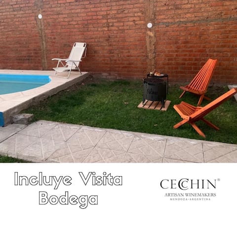 Wine trails: Pool,Bicis,Parrilla