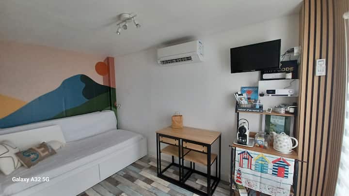 Tout à Pieds! Log Plainpied 1*, Terrasse Clim Wifi - Châtelaillon-Plage