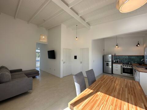 Bright apartment with a view