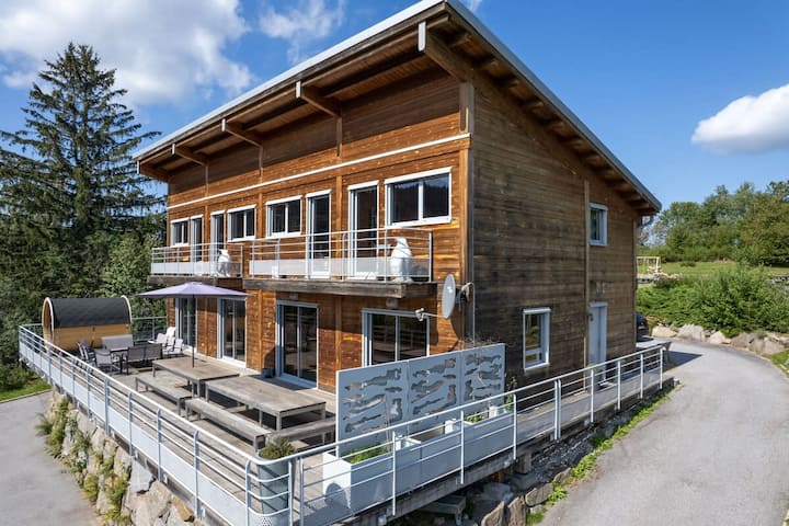 Chalet Oxyzen - 14 People - Spa - Sauna - Pool Table - La Bresse