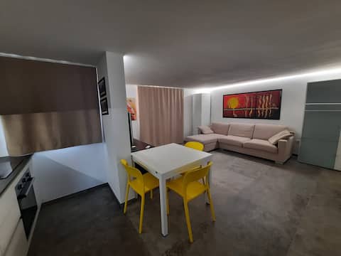 Loft studio with kitchen