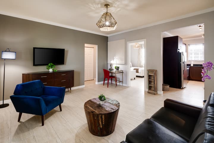 Miami Beach One Bedroom Apt, 2 Queen Beds, Kitchen - Miami Beach