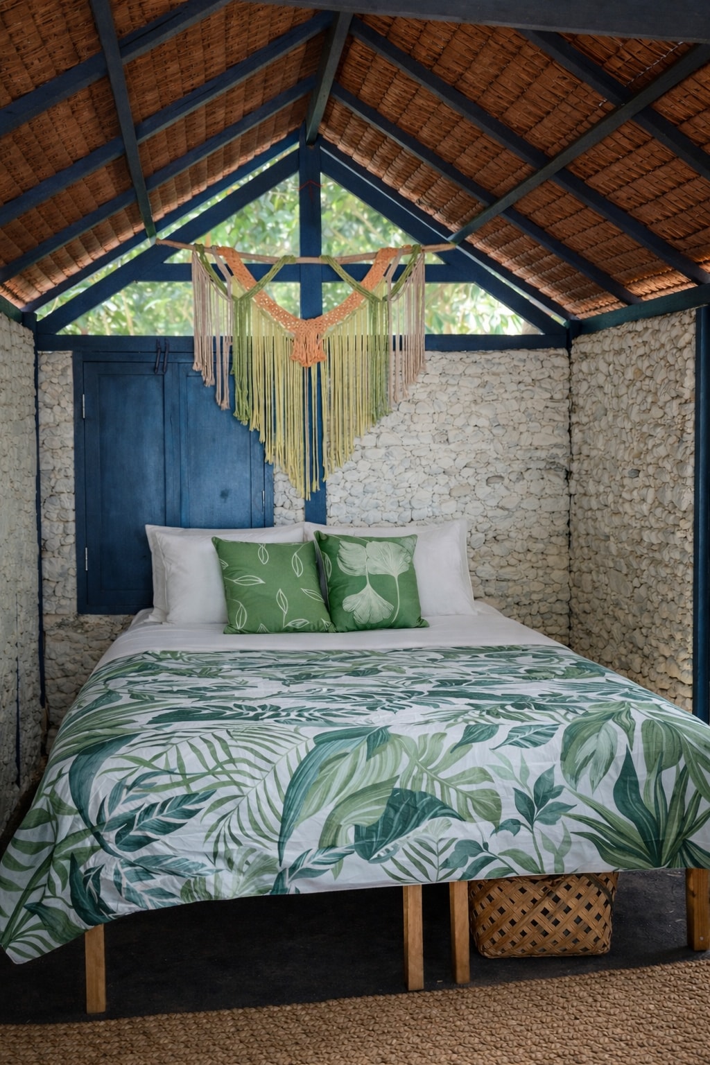 Samostatná spálňa
V tradičnom kamennom dome, ktorý sa nachádza len pár krokov od domu, môžete využiť 1 manželskú posteľ alebo 2 jednolôžka.  