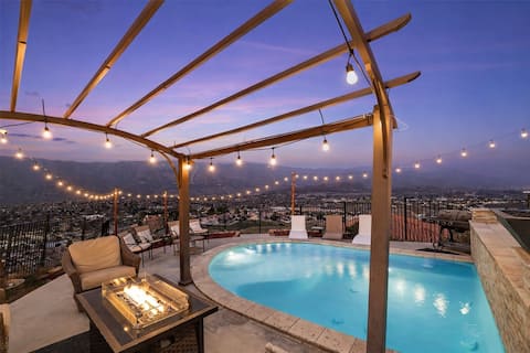 Hilltop Retreat | Heated Pool + Spectacular Views