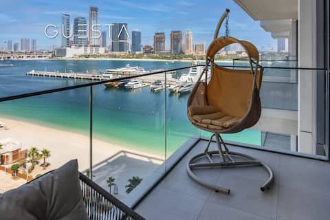 1 BDR full Harbour & Palm view at Emaar Beachfront