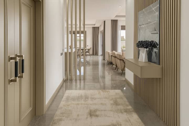 Modern Lüks Villa Isıtma Ve Soğutmalı Havuzlu - Kepez