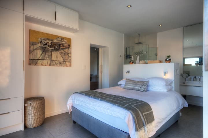 Spálňa záhradného apartmánu