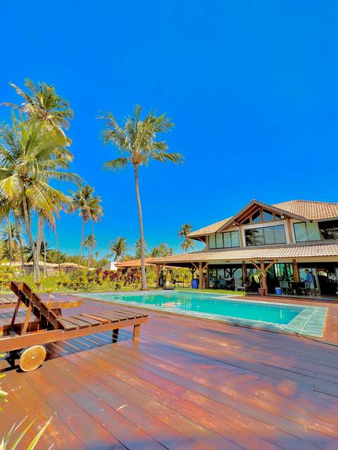Casa a beira mar em japaratinga