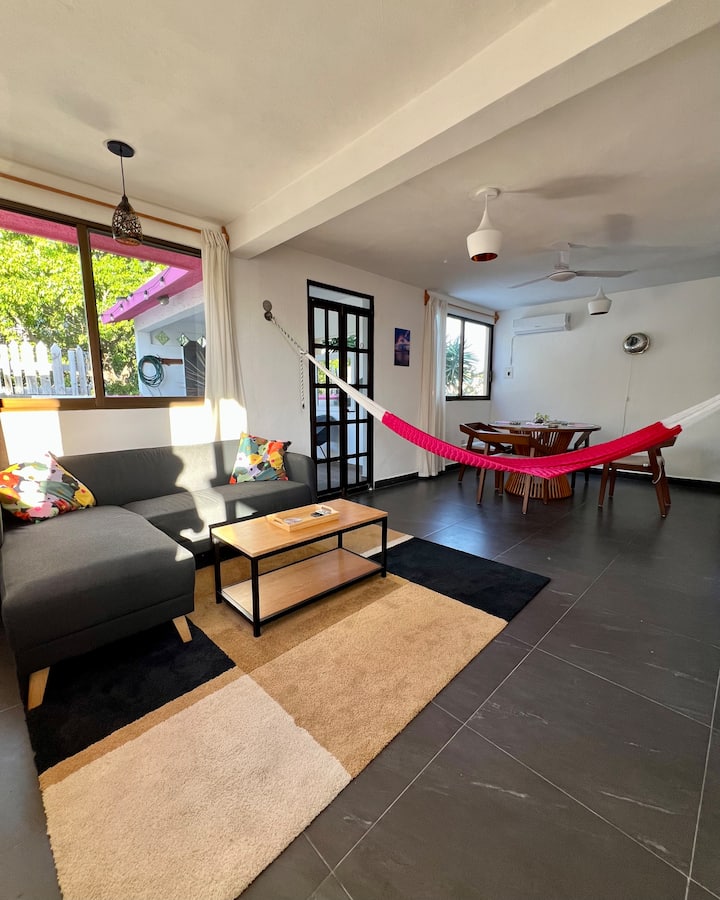 Casa Tulipan; Spacious, Plunge Pool And Fast Wifi - Cozumel