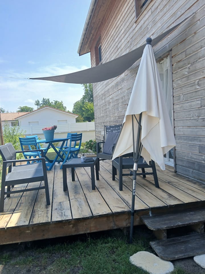 Agréable Studio Chez L' Habitant, Proche Plage. - Mimizan