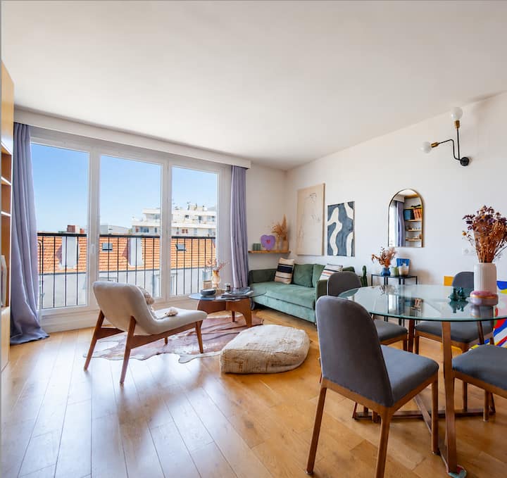 Sunny And Peaceful Apartment. - Paris 12e Arrondissement