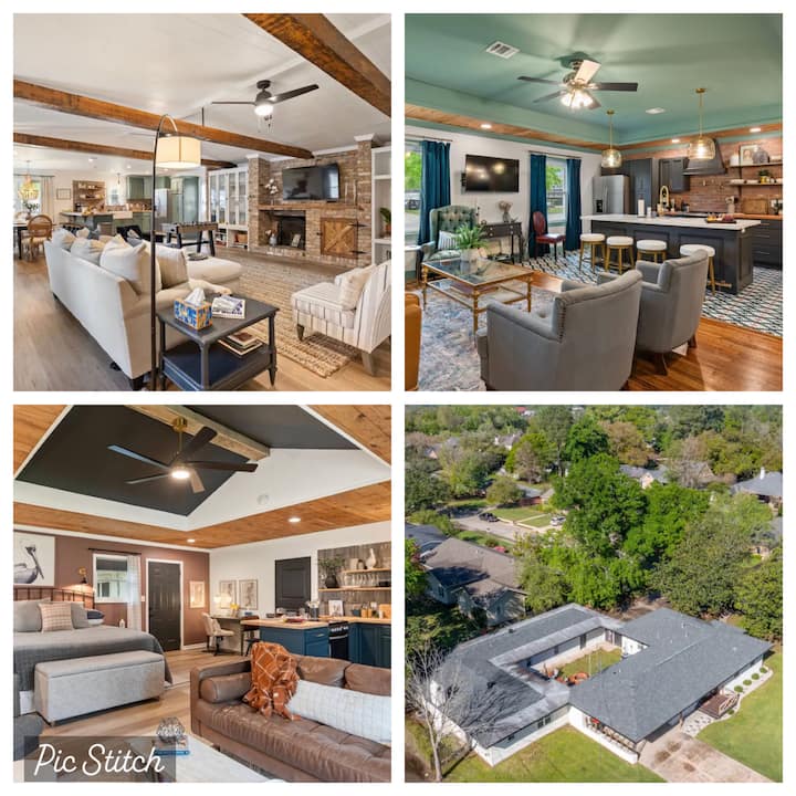 Cajun Cottage Compound - Sleeps 18 - Lafayette, LA