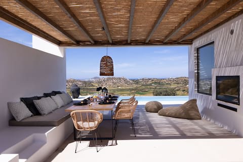 Villa La Natura - brand new Villa on Naxos