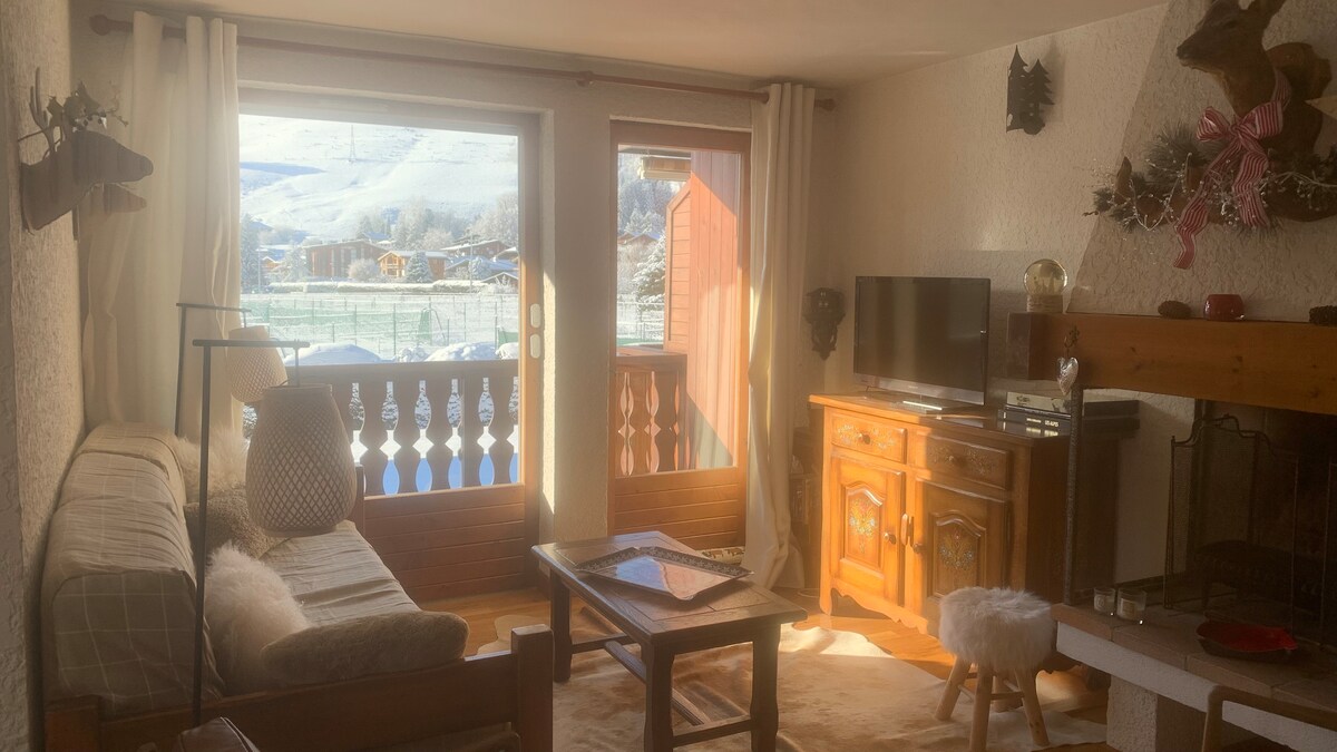 Annonce Airbnb populaire: Megève 2-bedroom apartment à Megève