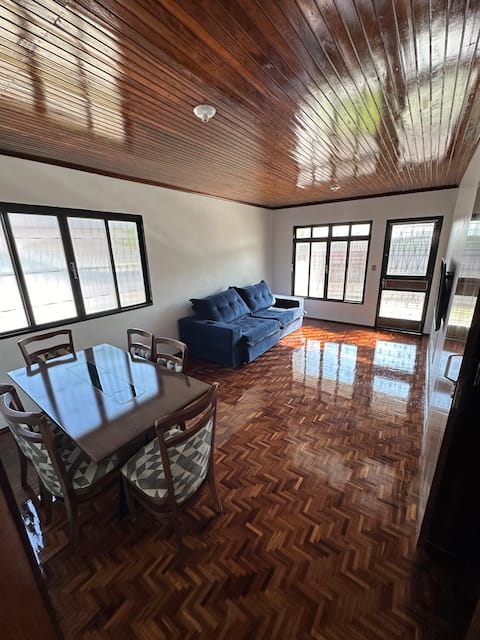 Large house with patio and closed garage!