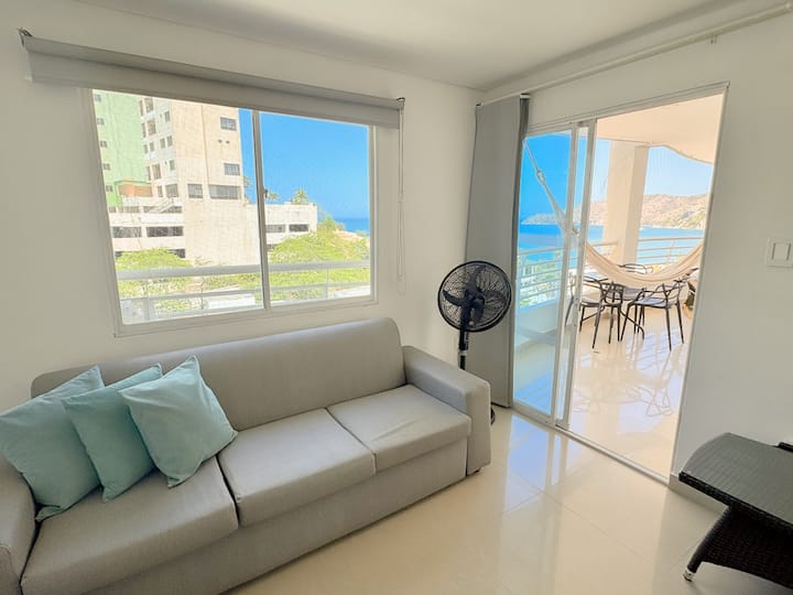 Excepcional Apartamento Con Vista Al Mar Bedviajes - Santa Marta