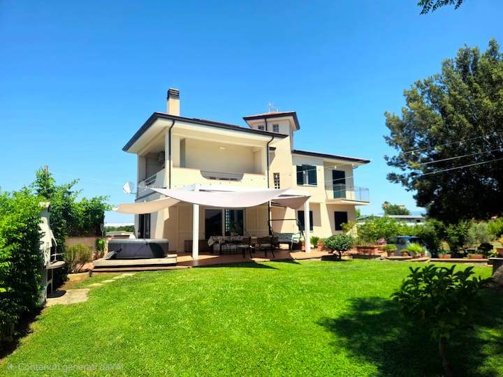 S'Home - Green Villa - 40 min by Rome & 25 by sea
