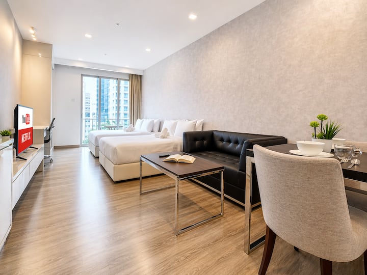 Kl City Suites [2-4pax] Near Klcc & Bukit Bintang - 吉隆坡