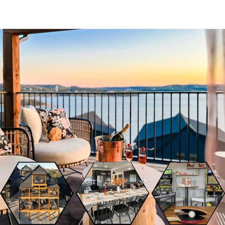 Perfect On Every Level! > Indoor Pool>view>sunsets - Branson, MO