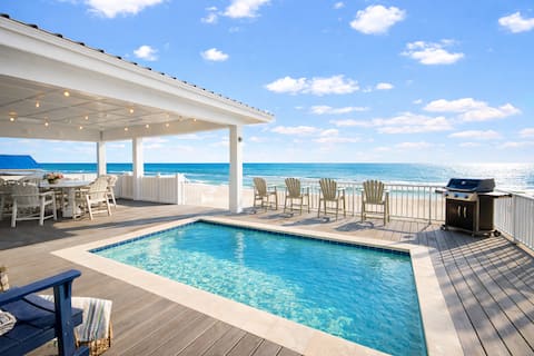 Sea Bliss · Private Pool · Beachfront Views