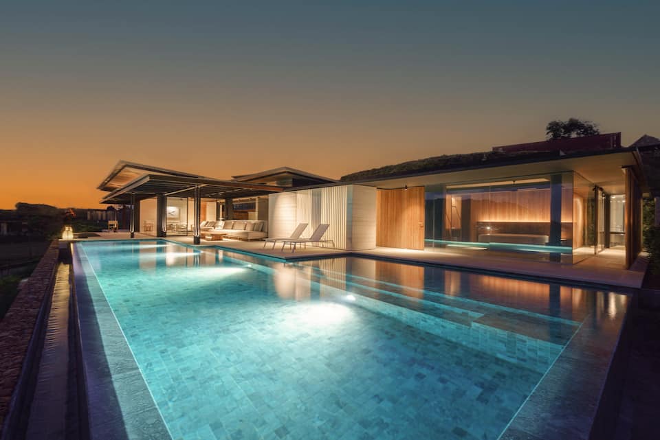 An architect's villa over the Are Guling surf break, Pujut, Lombok, Indonesia, photo 5 of 10