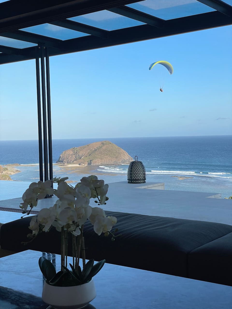 An architect's villa over the Are Guling surf break, Pujut, Lombok, Indonesia, photo 9 of 10