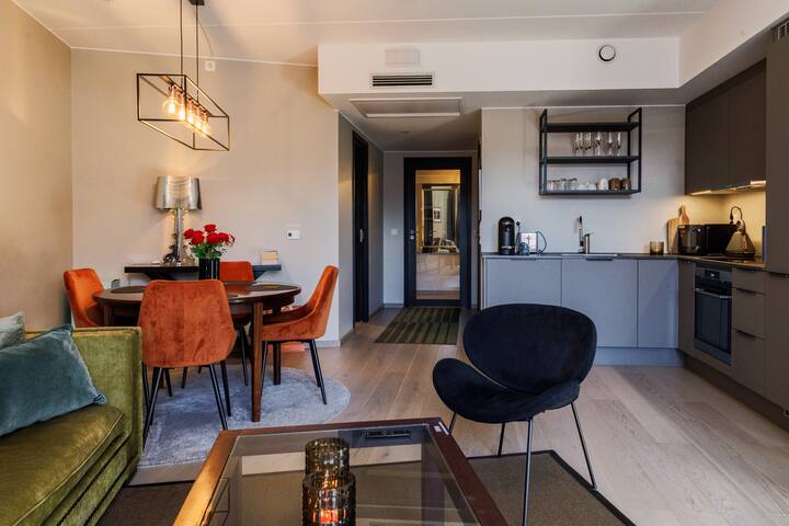 A modern apartment with seaview in Bjørvika gallery image 4