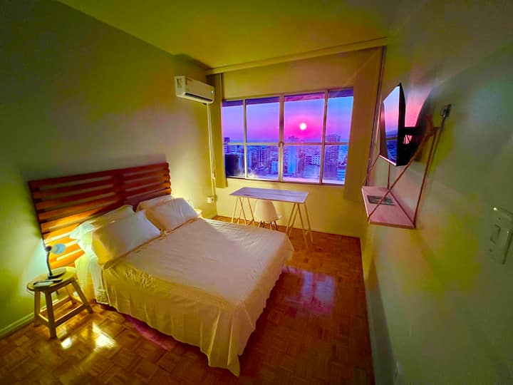 Senzacionalni izlazak sunca iz apartmana.