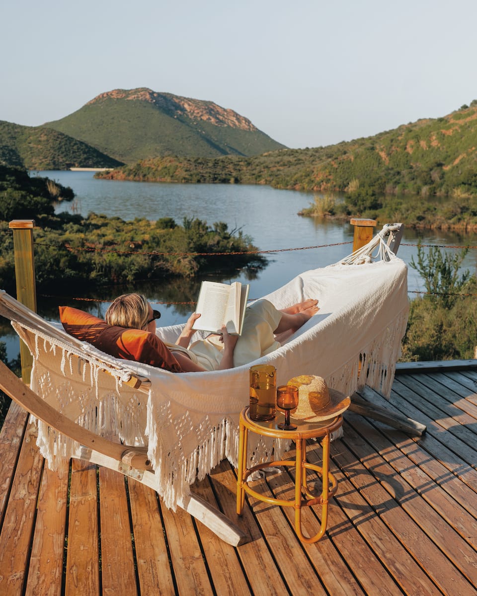 Tula, a safari tent reached by boat, Calitzdorp, Western Cape, South Africa, photo 8 of 10