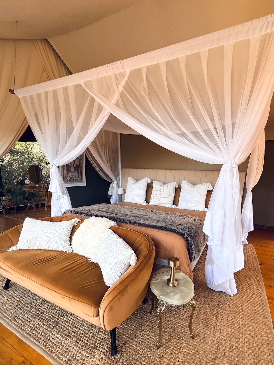 Tula, a safari tent reached by boat, Calitzdorp, Western Cape, South Africa, photo 4 of 10