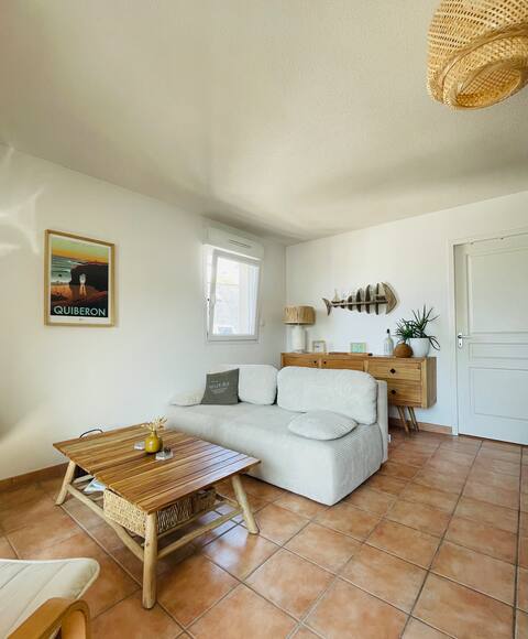 Successful Airbnb property: Cozy apartment/large beach in Quiberon
