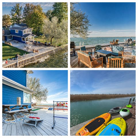 Gather&Relax*9 Beds*Kayaks&SUPs*Swim*Games*Sunsets