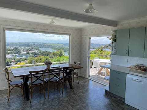 View Point on Tower. 
Stunning views of Whanganui