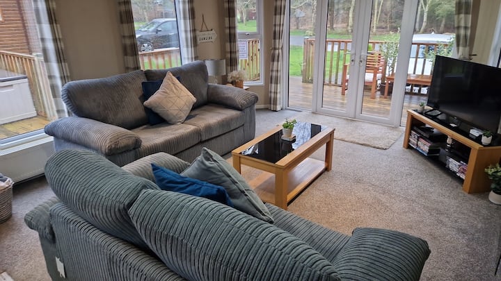 Rosewood Lodge With Hot Tub Felmoor Park - Northumberland