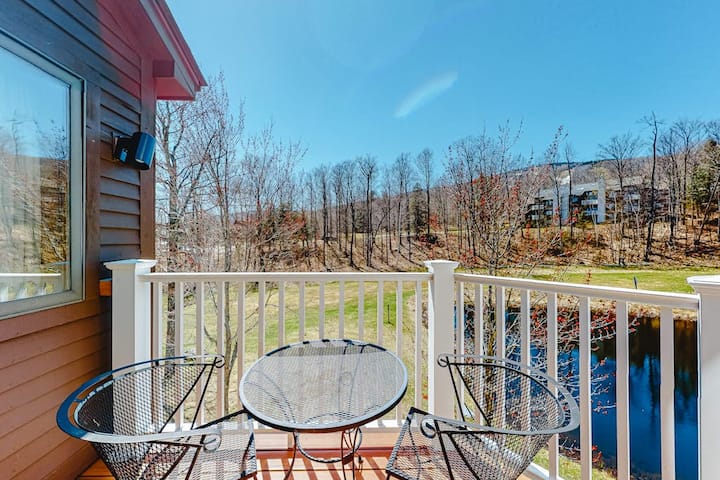 2br Ski-in/ski-out Condo With Mountain View - Ludlow, VT