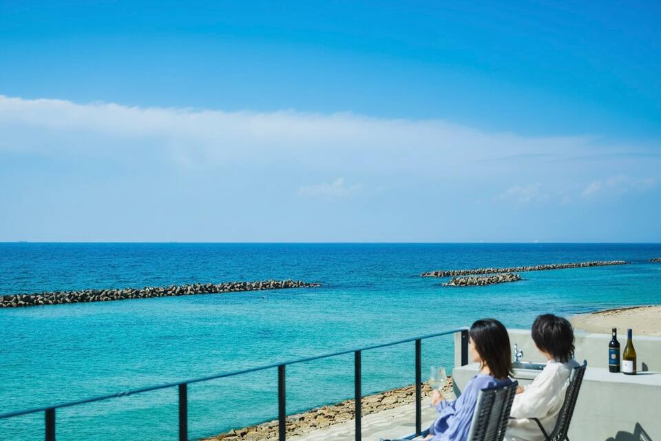 A modern beach villa on Awaji Island, Awaji Island, Hyogo, Japan, photo 2 of 10