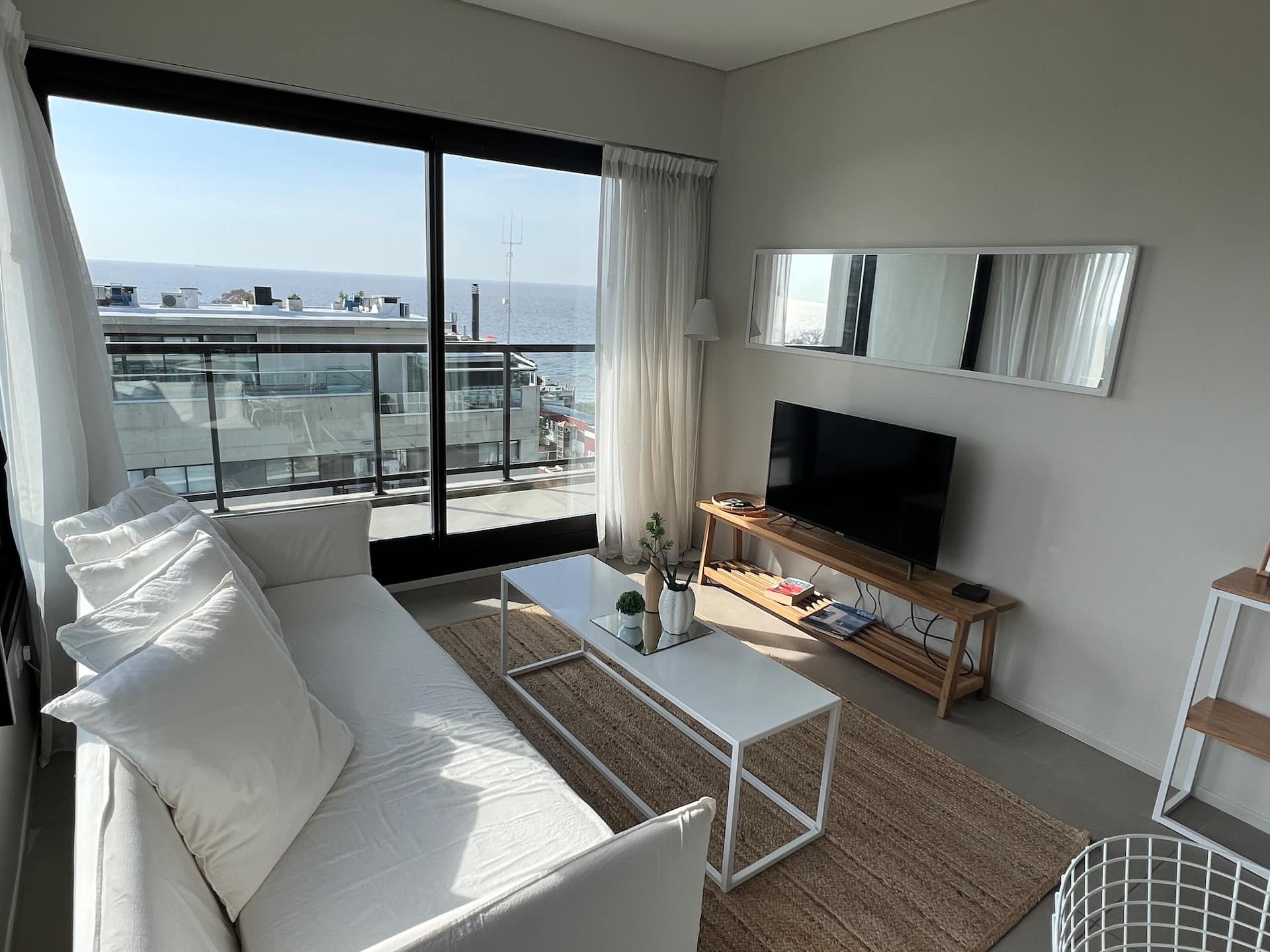 Apartamento de 1 quarto em Vicente López com vista para o rio