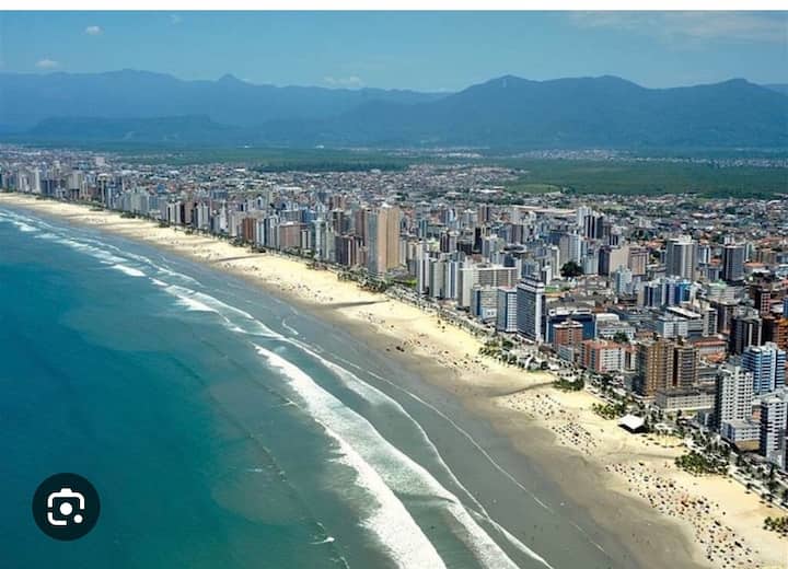 Apartamento  Frente Para O Mar - Praia Grande