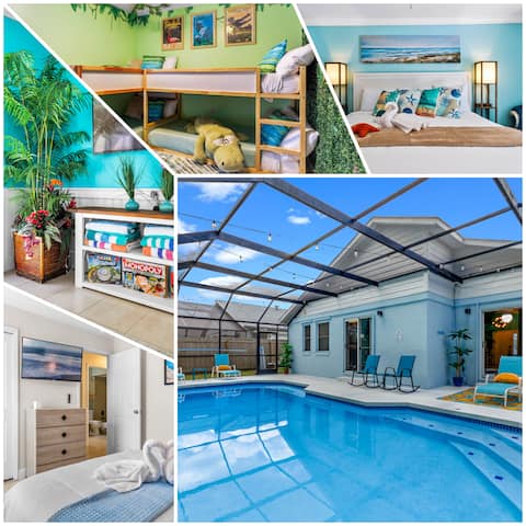 Cozy Tropical Getaway w/ FREE Heated Pool!