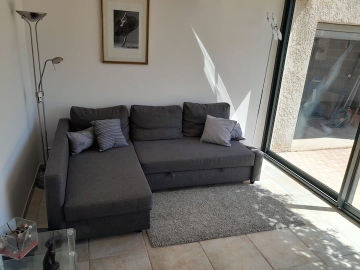 T2 Bas Maison  Piscine Pres Circuit Castellet - Cuges-les-Pins