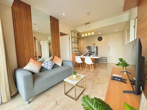 New Lively 2BR Landmark Residence | near Paskal 23