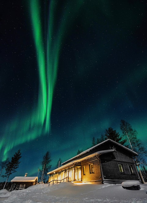 Exclusive Villa Wikkelä Ranua with Sauna & Jacuzzi